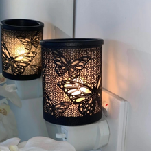 Load image into Gallery viewer, Gift Pack -  Black Butterfly Plug In Wax Melt Warmer
