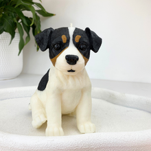 Load image into Gallery viewer, Spike Jack Russell Terrier Dog Candle