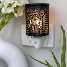 Load image into Gallery viewer, Black Elephant Plug In Wax Melt Warmer