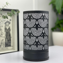 Load image into Gallery viewer, Black Lace Touch Lamp Wax Melt Warmer