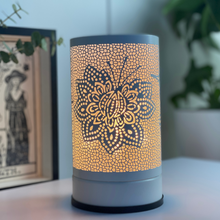 Load image into Gallery viewer, White Hummingbird Touch Lamp Wax Melt Warmer