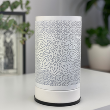 Load image into Gallery viewer, White Hummingbird Touch Lamp Wax Melt Warmer