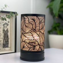Load image into Gallery viewer, Black Leaves Touch Lamp Wax Melt Warmer