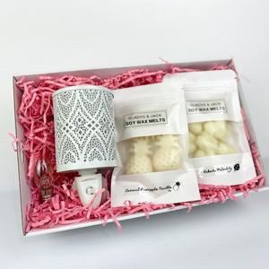 Gift Pack -  White Lolita Plug In Wax Melt Warmer