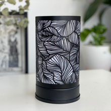 Load image into Gallery viewer, Black Leaves Touch Lamp Wax Melt Warmer
